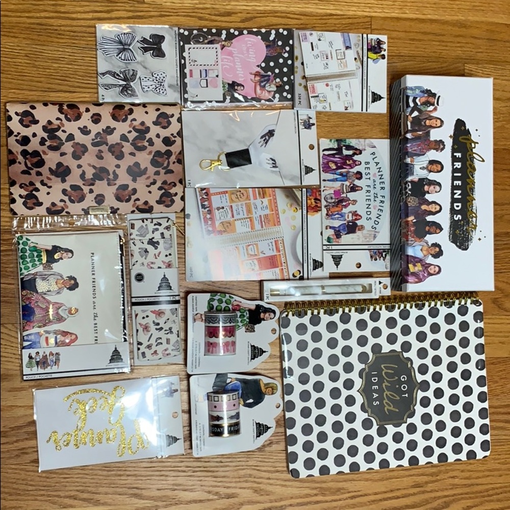 SOLD Planner friends gift set